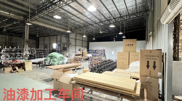 Paint Finishing at the Dongguan factory