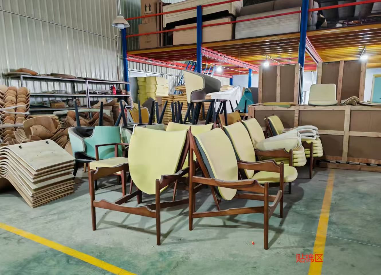 Foam Application at the Dongguan factory