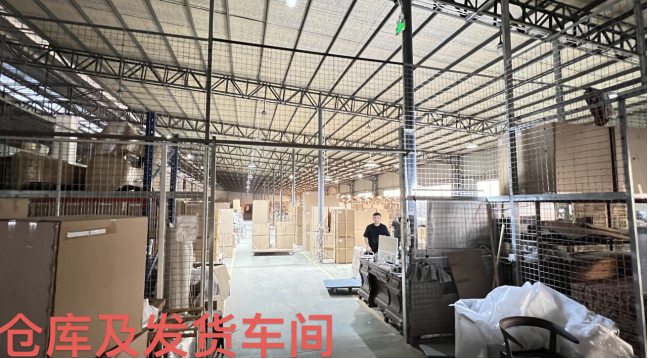 Warehouse & Dispatch at the Dongguan factory
