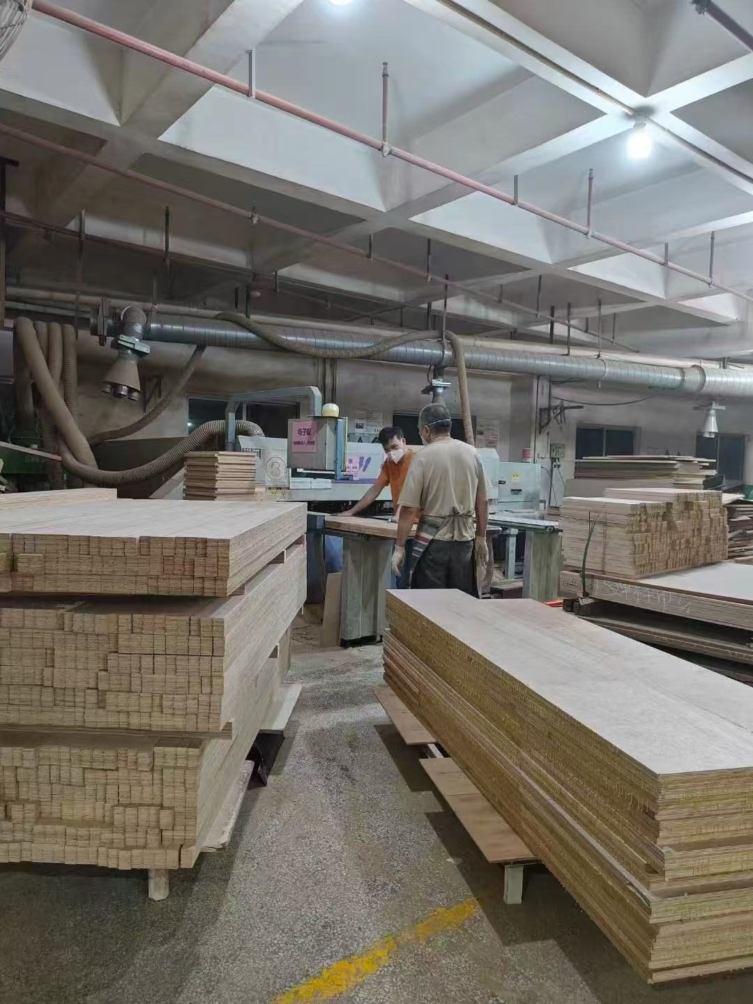 Panel Cutting at the Foshan factory