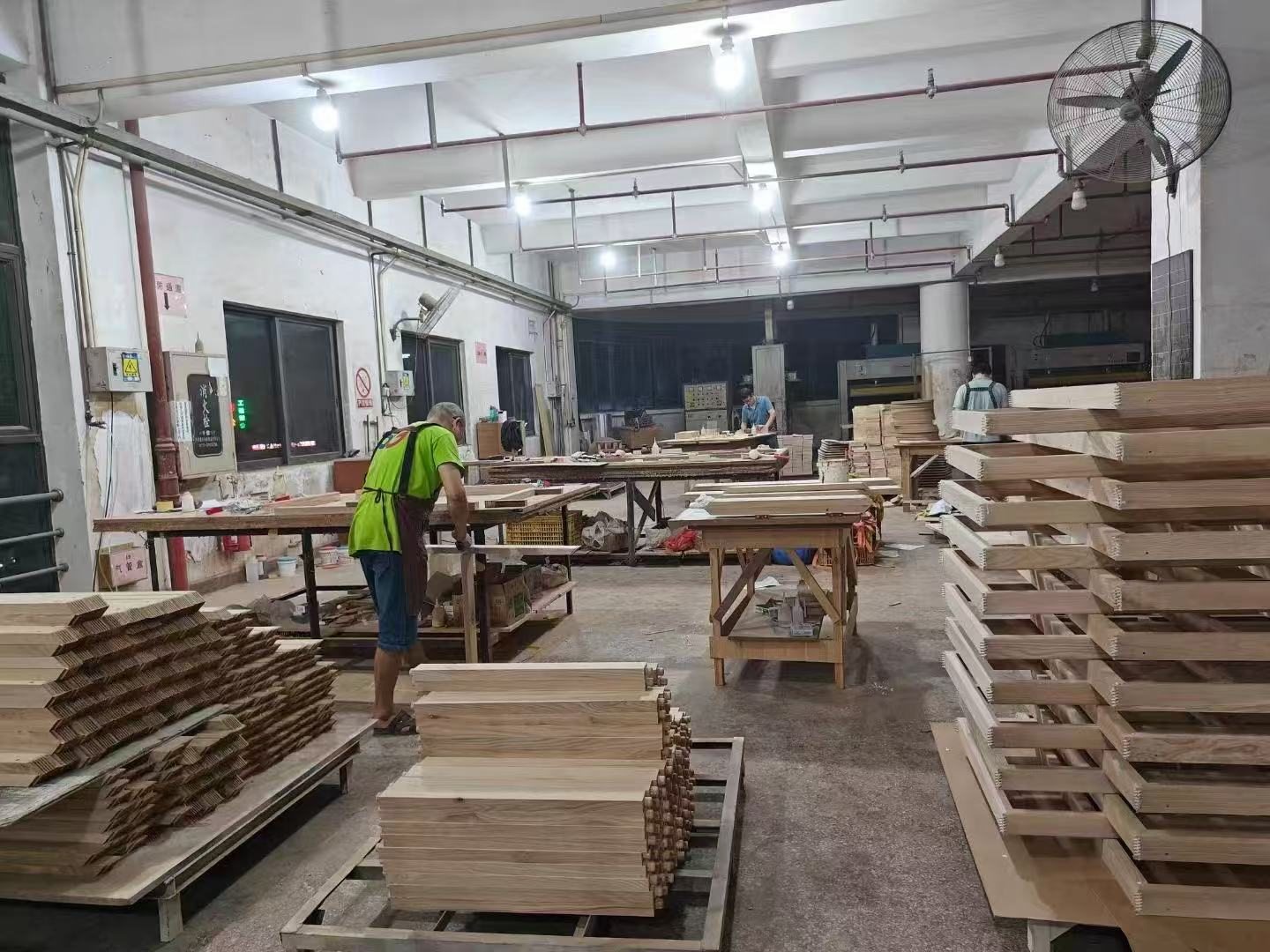 Assembly at the Foshan factory