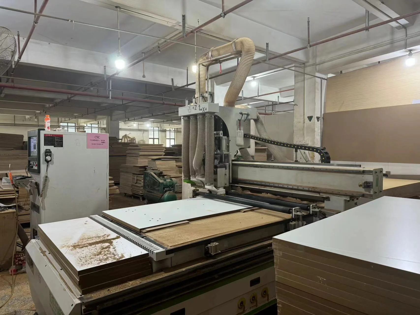 CNC manufacturing at the Foshan production base