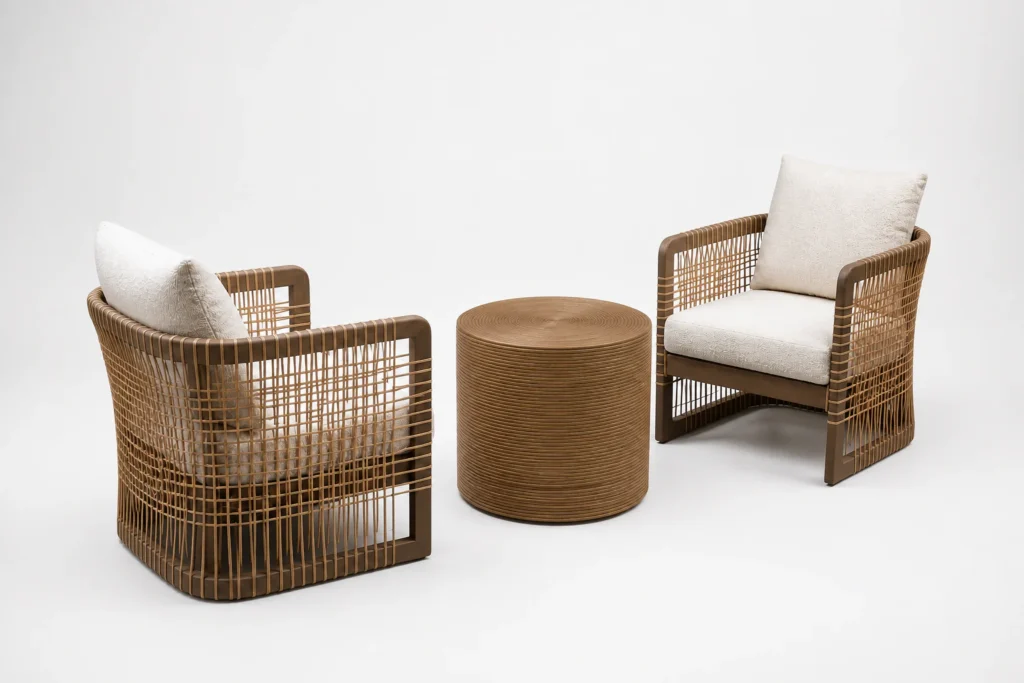 Rattan Lounge Set