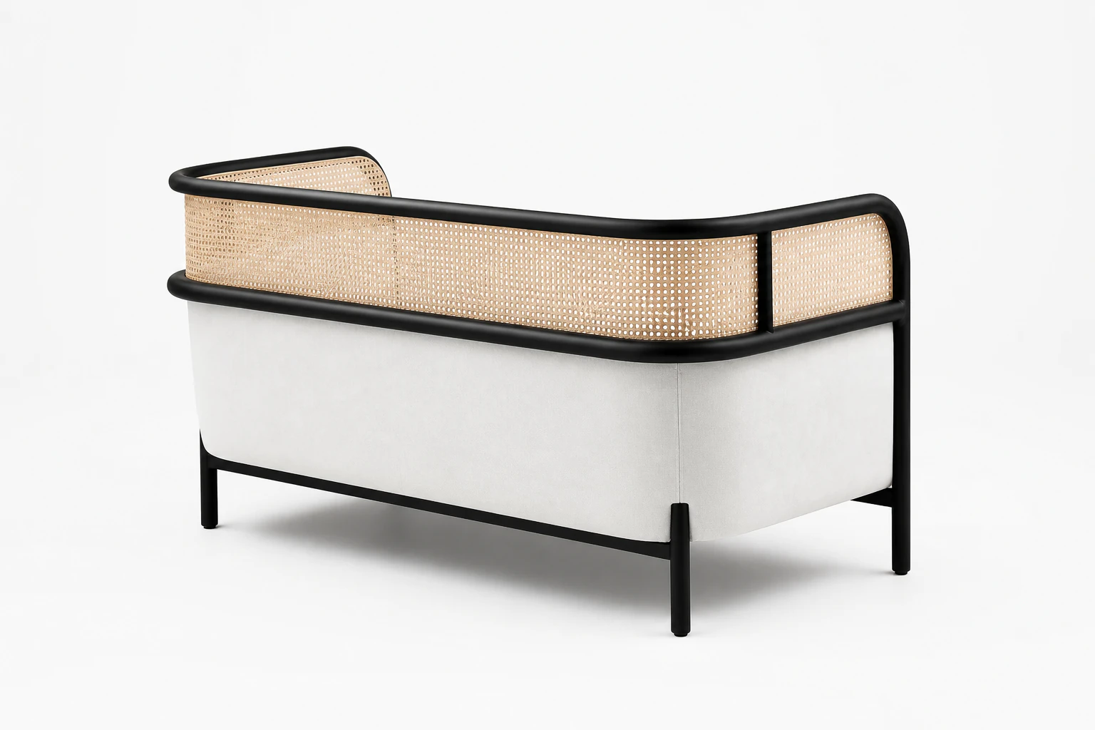 Woven Lounge Sofa rear view