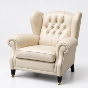 Tufted Wingback Chair