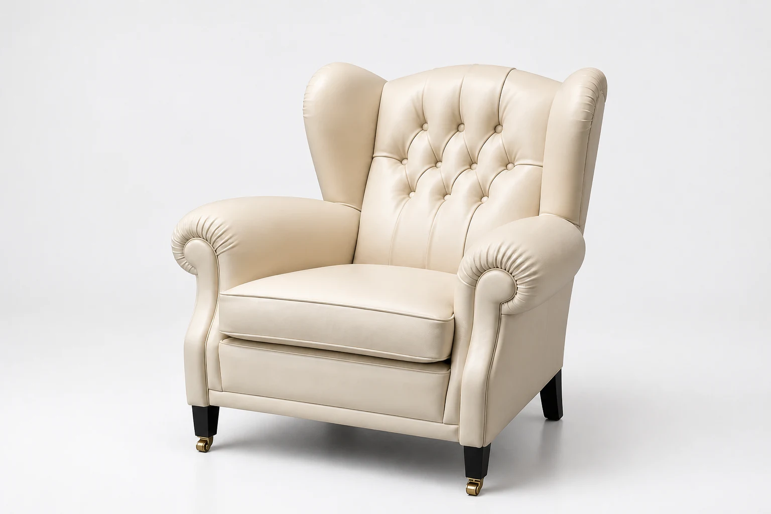 Tufted Wingback Chair