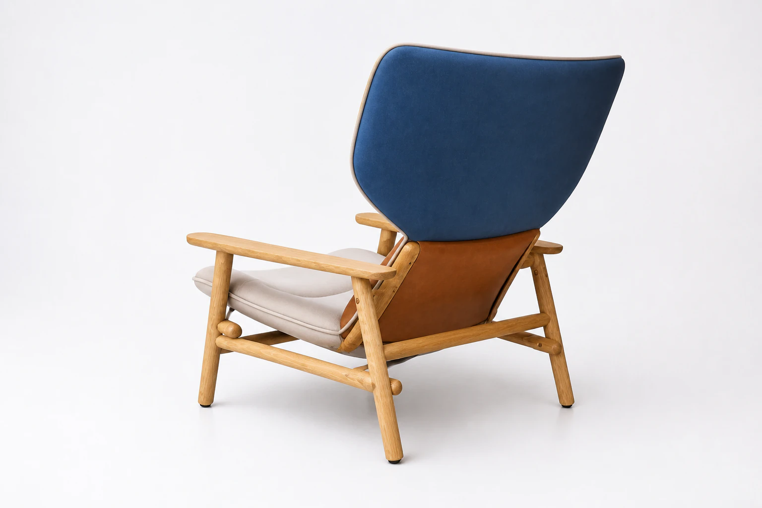 Timber Lounge Chair rear view