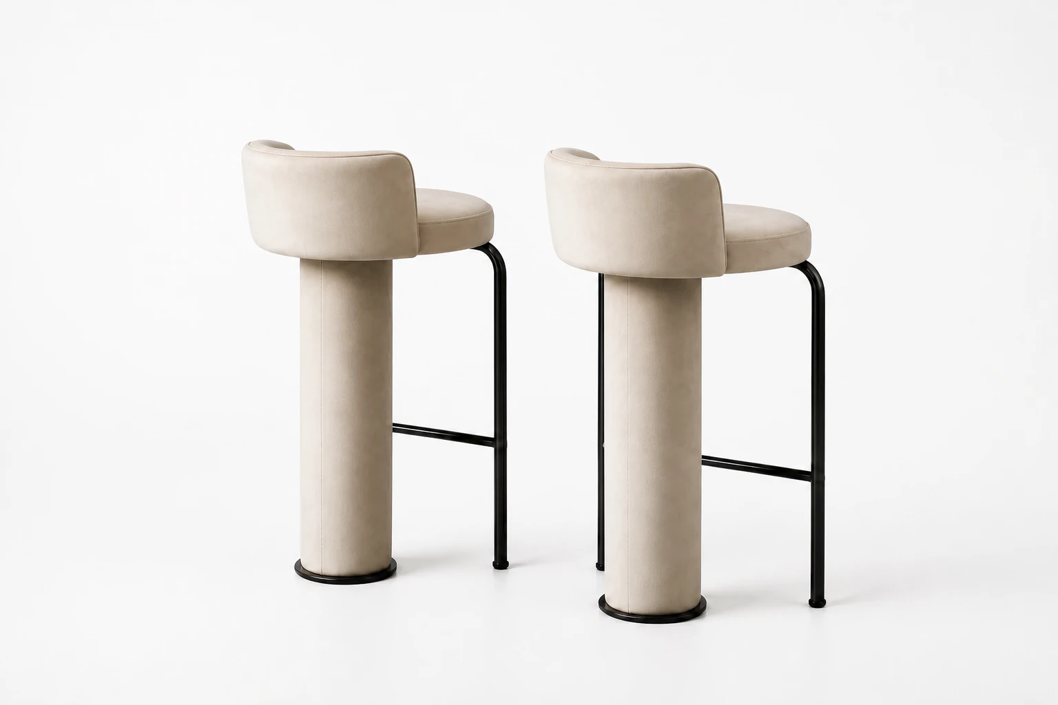 Counter Stool Pair rear view
